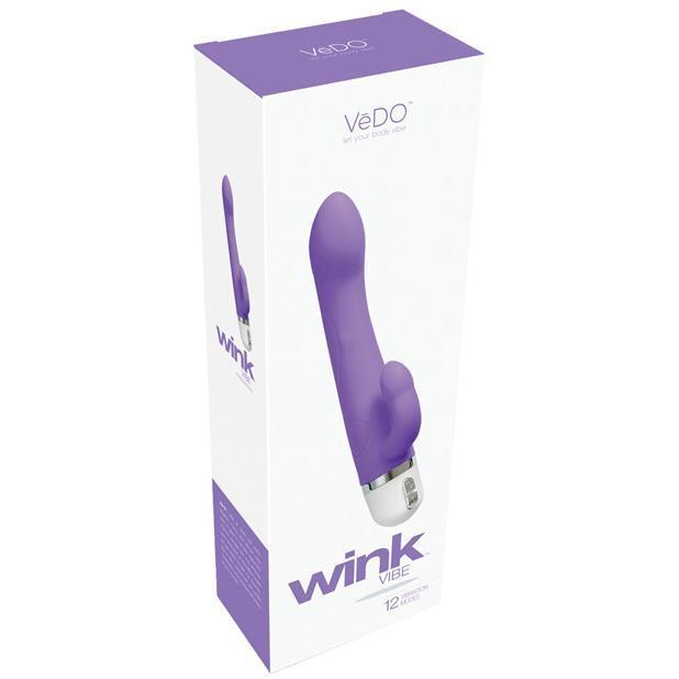 VeDO - Wink Mini Rabbit Vibrator (Orgasmic Orchid) - Rabbit Dildo (Vibration) Rechargeable Durio.sg
