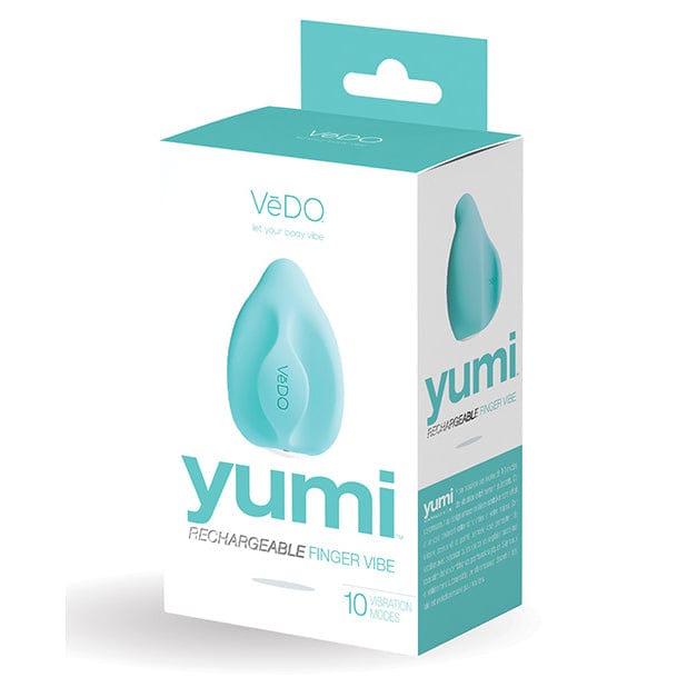 VeDO - Yumi Finger Vibe Clit Massager (Tease Me Turquoise) - Clit Massager (Vibration) Rechargeable Durio.sg