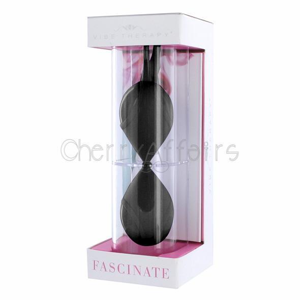 Vibe Therapy - Fascinate Kegel Balls (Black) - Kegel Balls (Non Vibration) Durio.sg