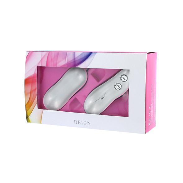Vibe Therapy - Reign Egg Vibrator (Silver/Pink) - Wireless Remote Control Egg (Vibration) Non Rechargeable Durio.sg