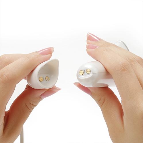 Vorze - Bach Smart App-Controlled Rechargeable Bullet Vibrator (White) - Bullet (Vibration) Rechargeable Durio.sg