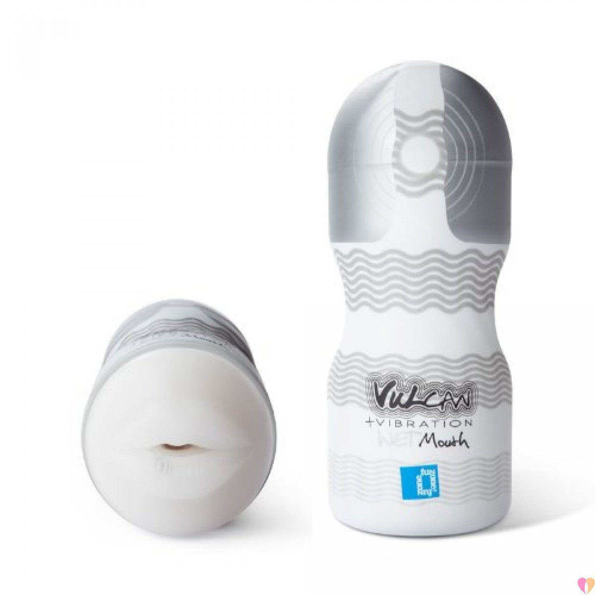 Vulcan - Vibrating Wet Mouth Masturbator - Masturbator Reusable Cup (Vibration) Non Rechargeable Durio.sg