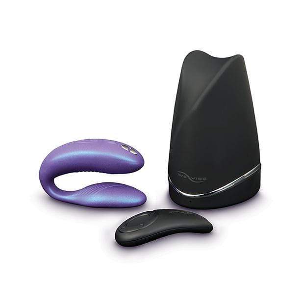 WE VIBE - Sync App-Controlled Under The Stars Limited Edition Couples Vibrator (Cosmic Purple) - Couple's Massager (Vibration) Rechargeable Durio.sg