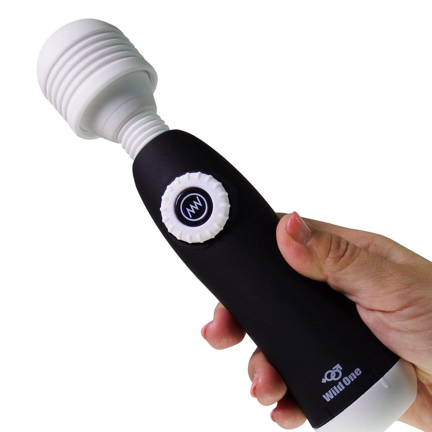 Wild One - Kura Denma 3 Wand Massager (Black) - Wand Massagers (Vibration) Non Rechargeable Durio.sg