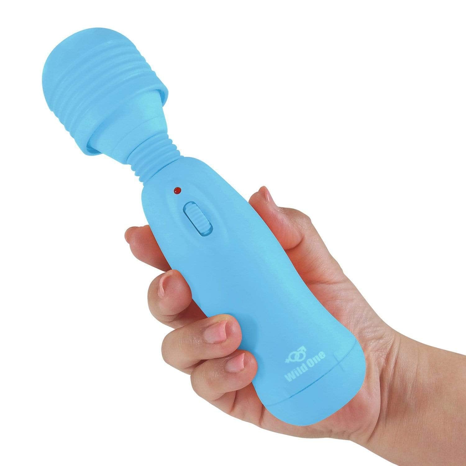 Wild One - Pink Denma CC2 Wand Massager (Blue) - Wand Massagers (Vibration) Non Rechargeable Durio.sg