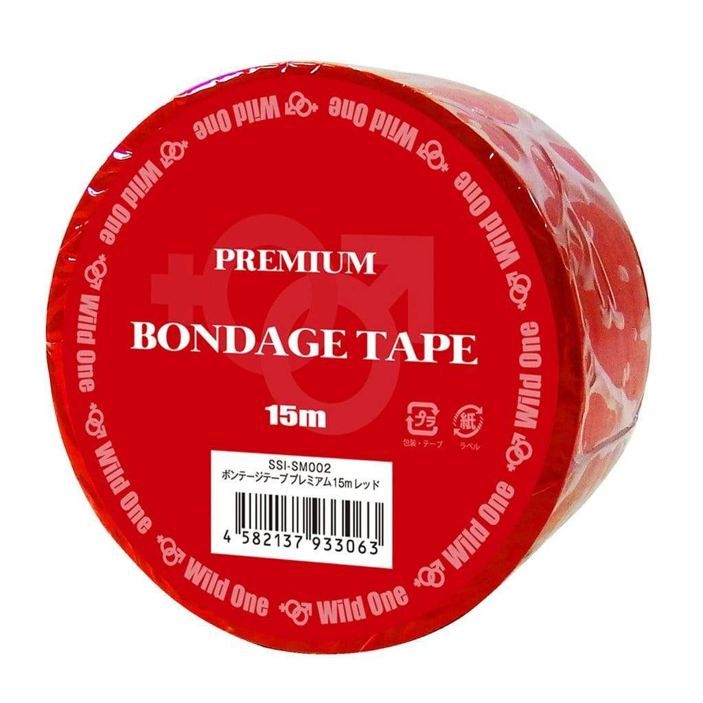Wild One - Premium BDSM Bondage Tape 15m (Red) - BDSM Tape Durio.sg