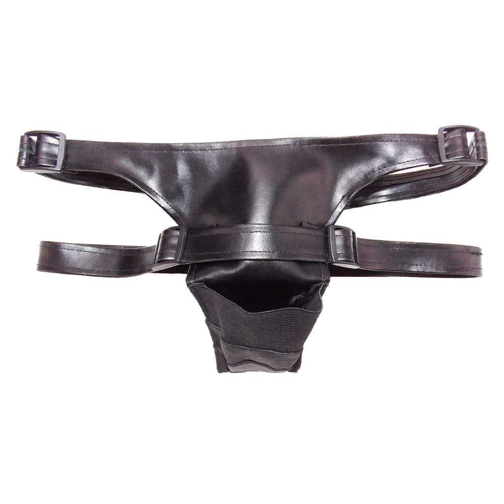 Wild One - SM Premium Wand Strap On Harness (Black) - Strap On w/o Dildo Durio.sg