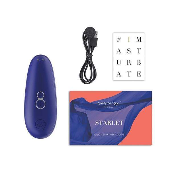 Womanizer - Starlet 2 Clit Massager (Sapphire Blue) - Clit Massager (Vibration) Rechargeable Durio.sg