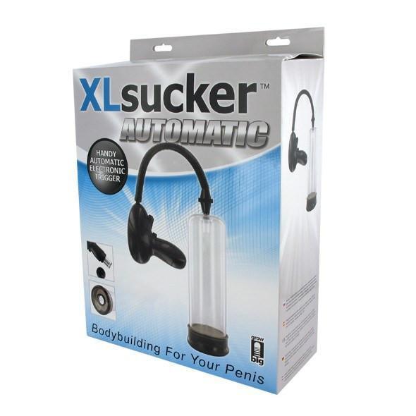 XL Sucker - Automatic Penis Pump (Black) - Penis Pump (Non Vibration) Durio.sg