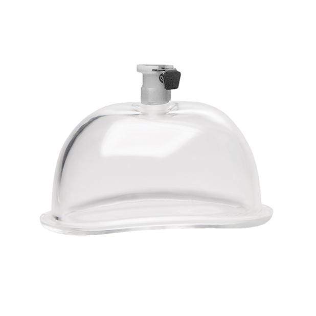 XR - Size Matters Vaginal 5" Pumping Cup Attachment Large (Clear) - Clitoral Pump (Non Vibration) Durio.sg