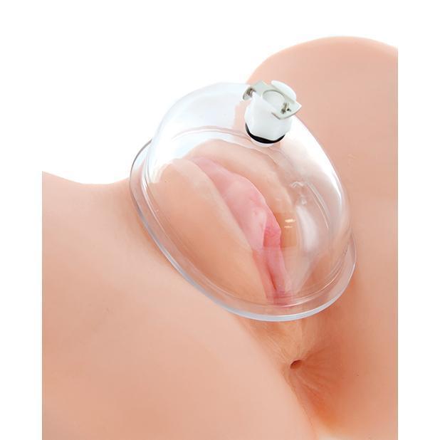 XR - Size Matters Vaginal 5" Pumping Cup Attachment Large (Clear) - Clitoral Pump (Non Vibration) Durio.sg