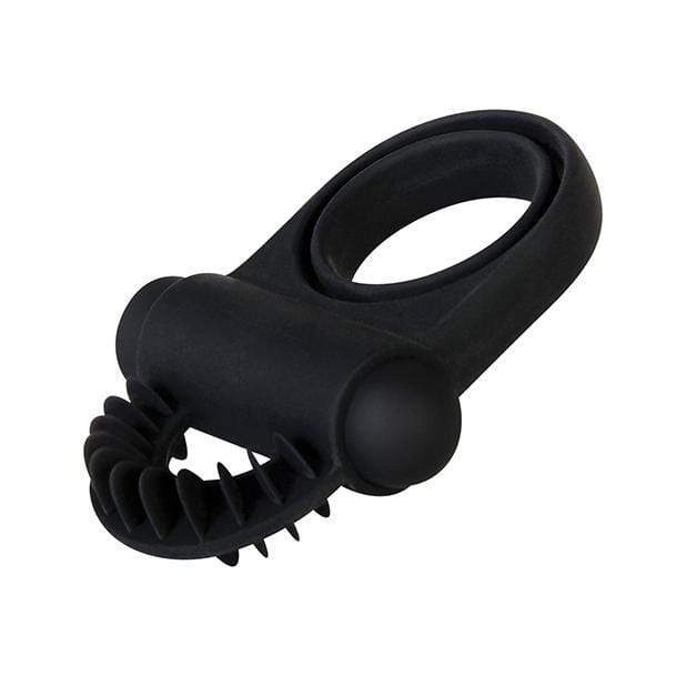 Zero Tolerance - Bell Ringer Vibrating Cock Ring (Black) - Silicone Cock Ring (Vibration) Rechargeable Durio.sg