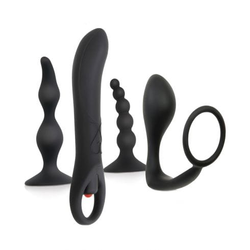 Zero Tolerance - Intro to Prostate Anal Kit (Black) - Anal Kit (Vibration) Non Rechargeable Durio.sg