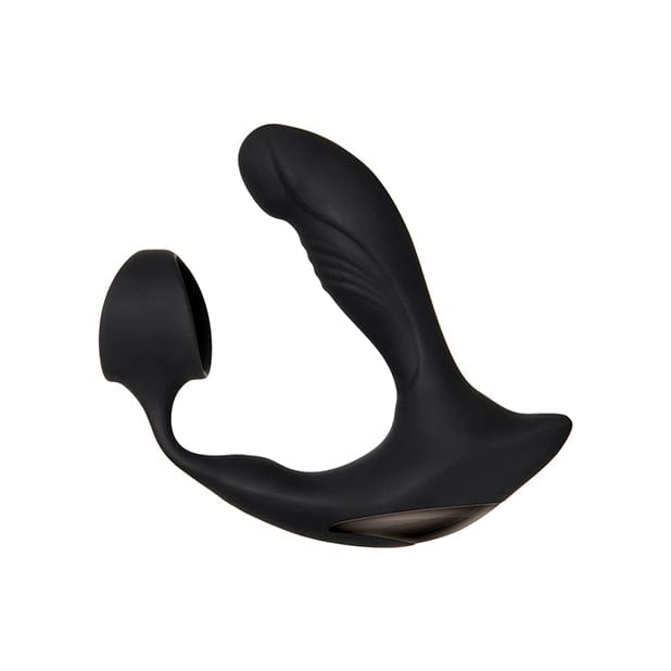 Zero Tolerance - Strapped and Tapped Heating Vibrating Prostate Massager (Black) - Remote Control Anal Plug (Vibration) Rechargeable Durio.sg