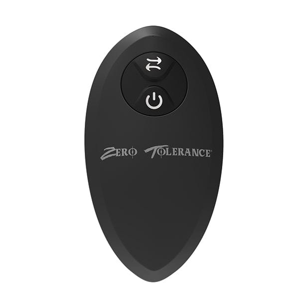 Zero Tolerance - The One Two Punch Remote Control Rechargeable Prostate Massager (Black) - Remote Control Anal Plug (Vibration) Rechargeable Durio.sg