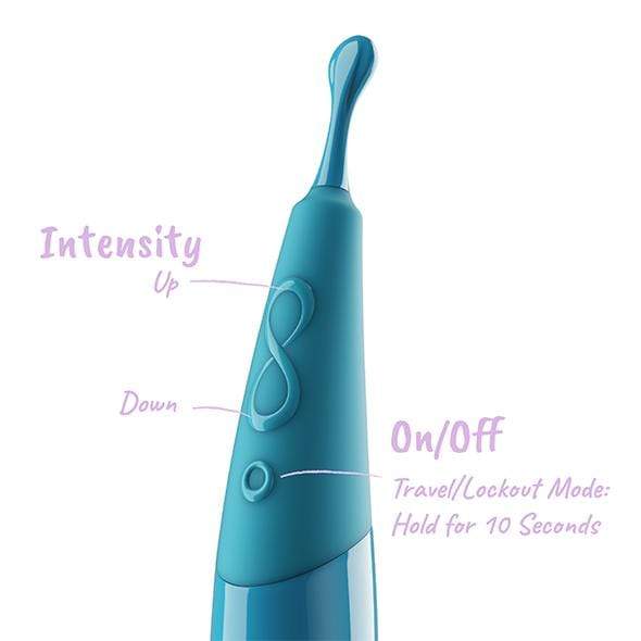 Zumio - I Spirotip Vibrator Clit Massager (Blue) - Clit Massager (Vibration) Rechargeable Durio.sg