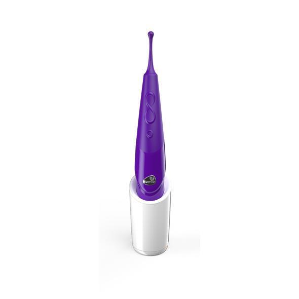 Zumio - Spirotip Clit Vibrator (Purple) - Clit Massager (Vibration) Rechargeable Durio.sg
