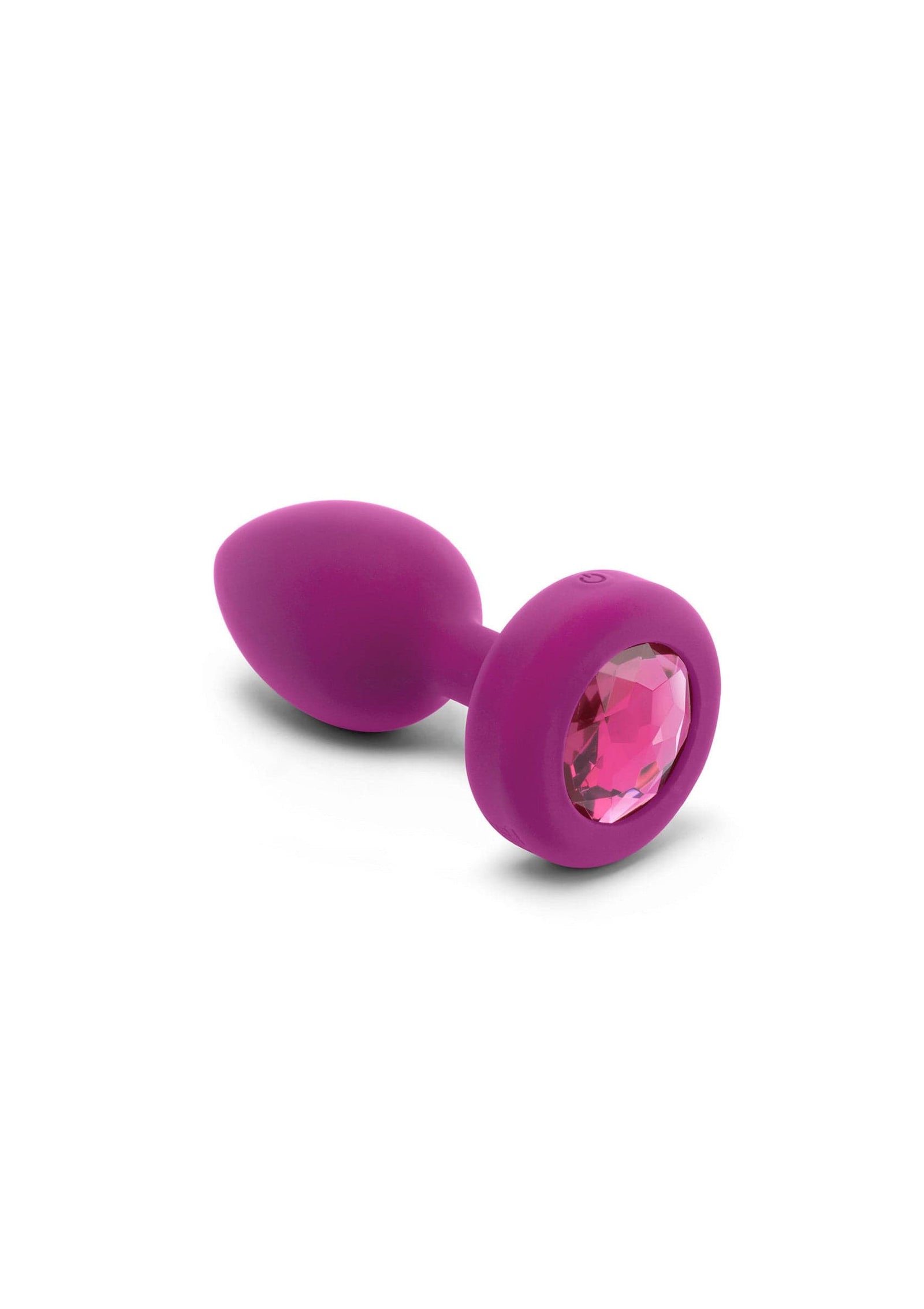 B-Vibe - Rechargeable Vibrating Jewel Anal Plug S/M (Pink) BV1026 Durio.sg