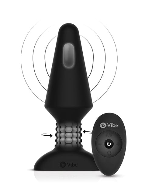 B-Vibe - Rimming Remote Control Anal Plug XL BV1018 Durio.sg