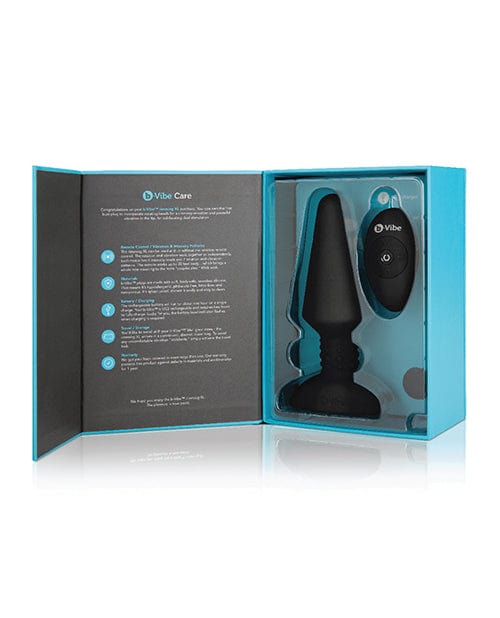 B-Vibe - Rimming Remote Control Anal Plug XL BV1018 Durio.sg