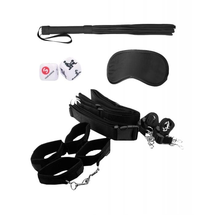Shots - Ouch Bondage Belt and Bed Restraint System (Black) ST1089 Durio.sg