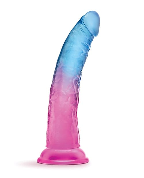 Blush Novelties - B Yours Beautiful Sky Suction Dildo (Multi Colour) BN1182 Durio.sg