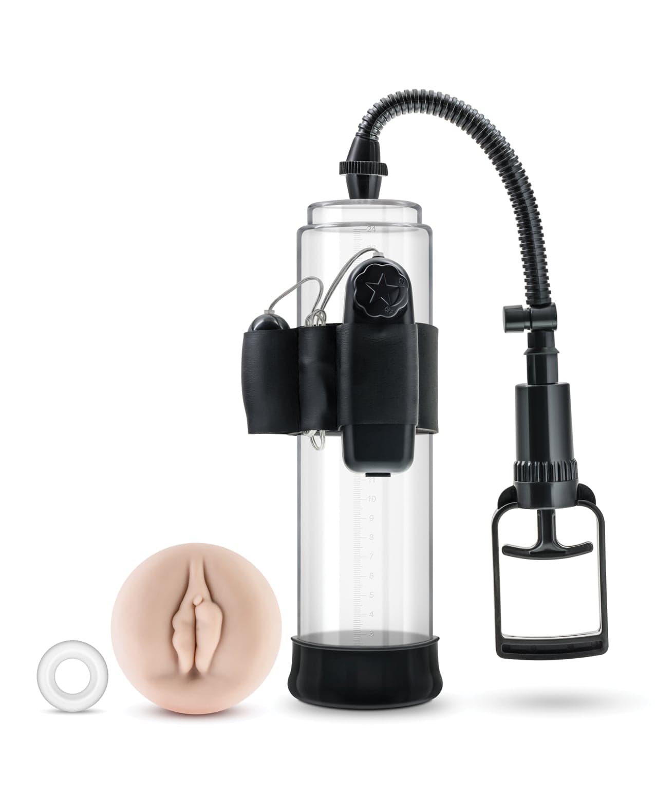 Blush Novelties - Performance VX4 Vibrating Penis Pump BN1187 Durio.sg