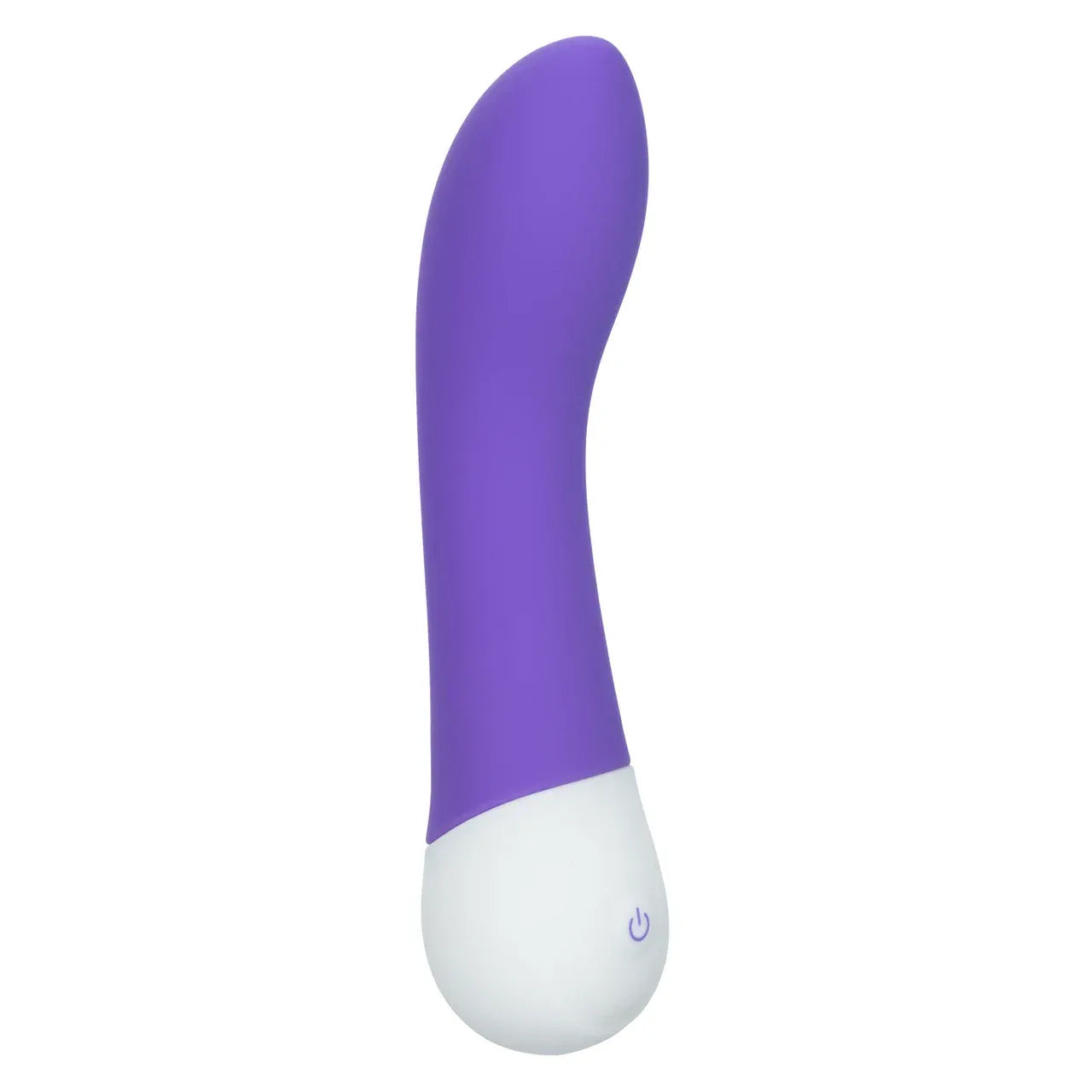 CalExotics - Basic Essentials Rechargeable Curved G Spot Vibrator (Purple) CE2183 Durio.sg