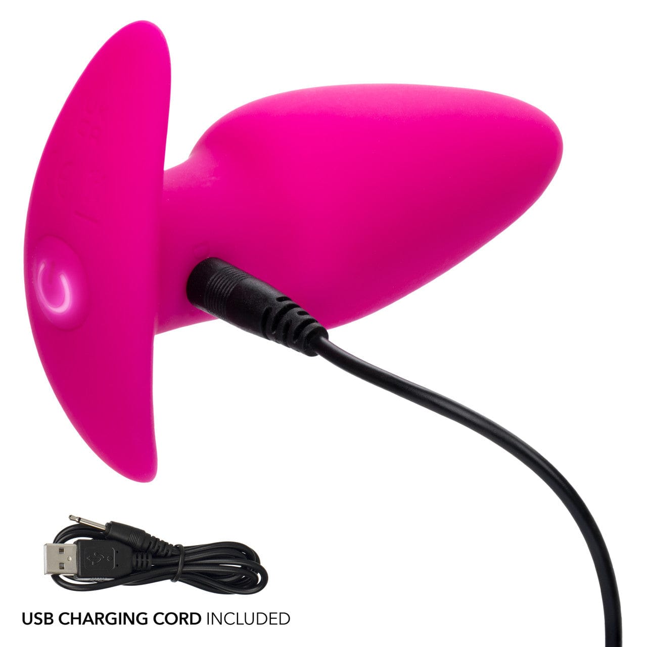 CalExotics - Basic Essentials Rechargeable Tapered Vibrating Probe (Pink) CE2185 Durio.sg