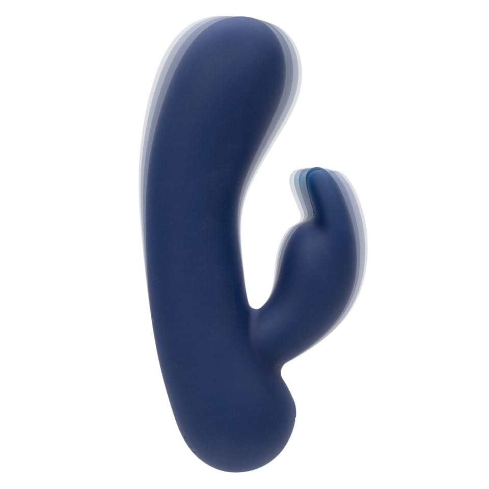 CalExotics - Cashmere Silk Bunny Rechargeable Rabbit Vibrator (Blue) CE2146 Durio.sg