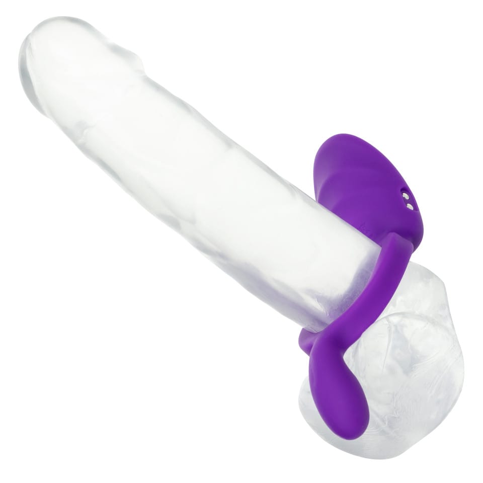 CalExotics - Closer Ring Passion Rechargeable Vibrating Cock Ring (Purple) CE2150 Durio.sg