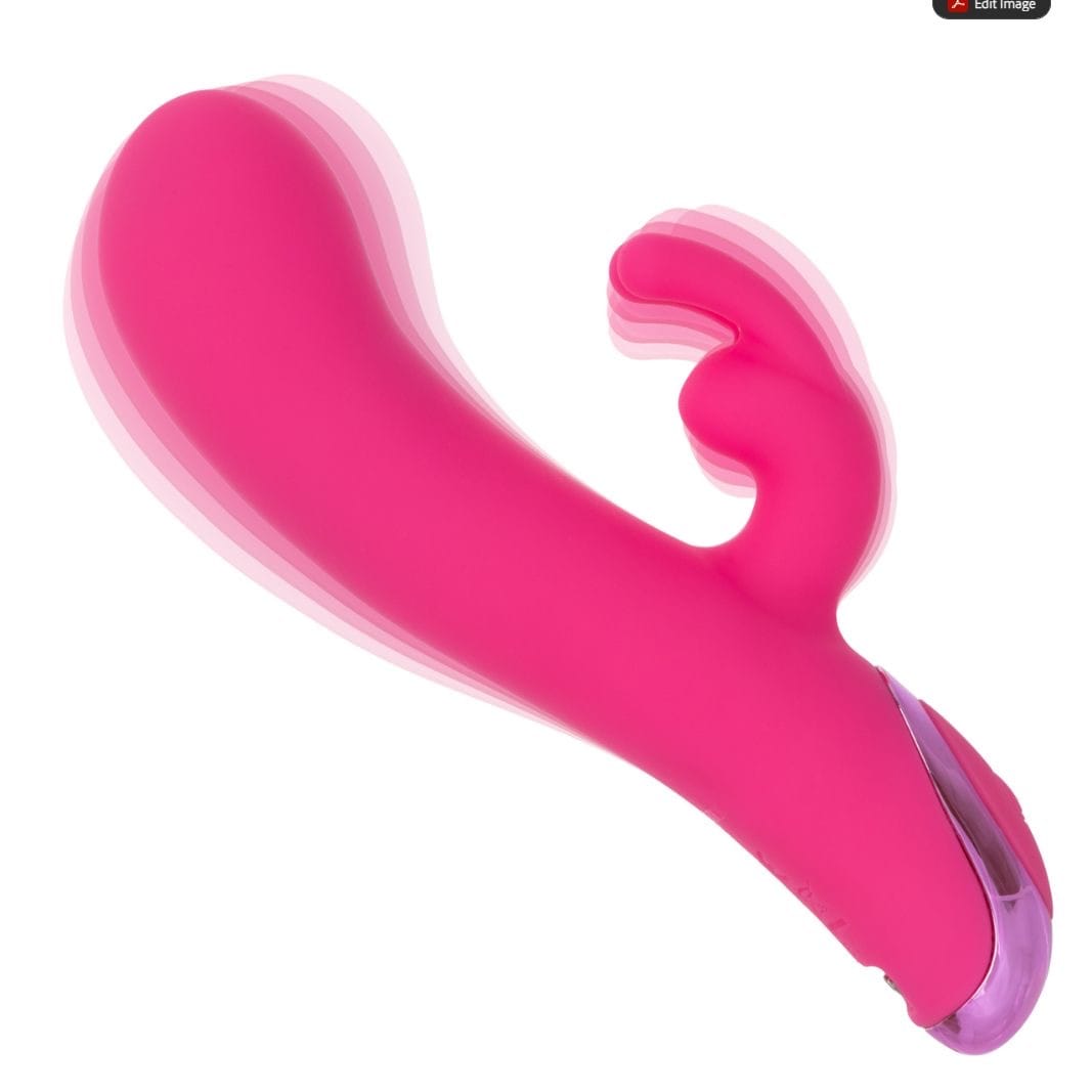 CalExotics - Kroma Turbo G Bunny Rechargeable Rabbit Vibrator (Pink) CE2141 Durio.sg