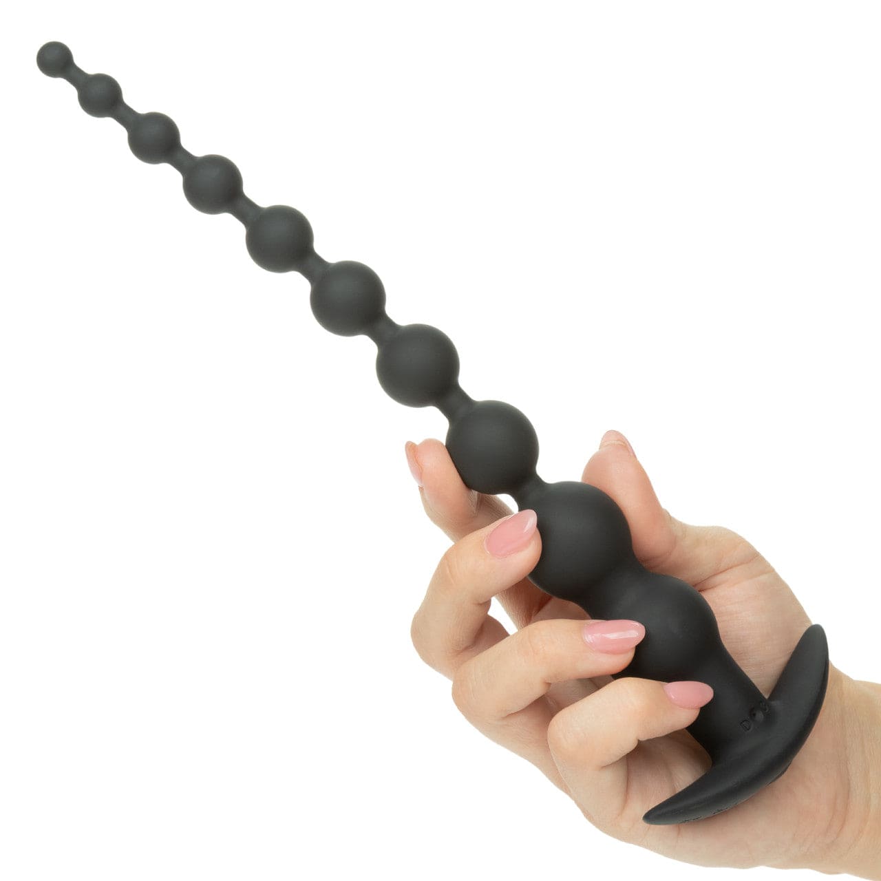 CalExotics - Rechargeable X-10 Extended Vibrating Anal Beads (Black) CE2193 Durio.sg
