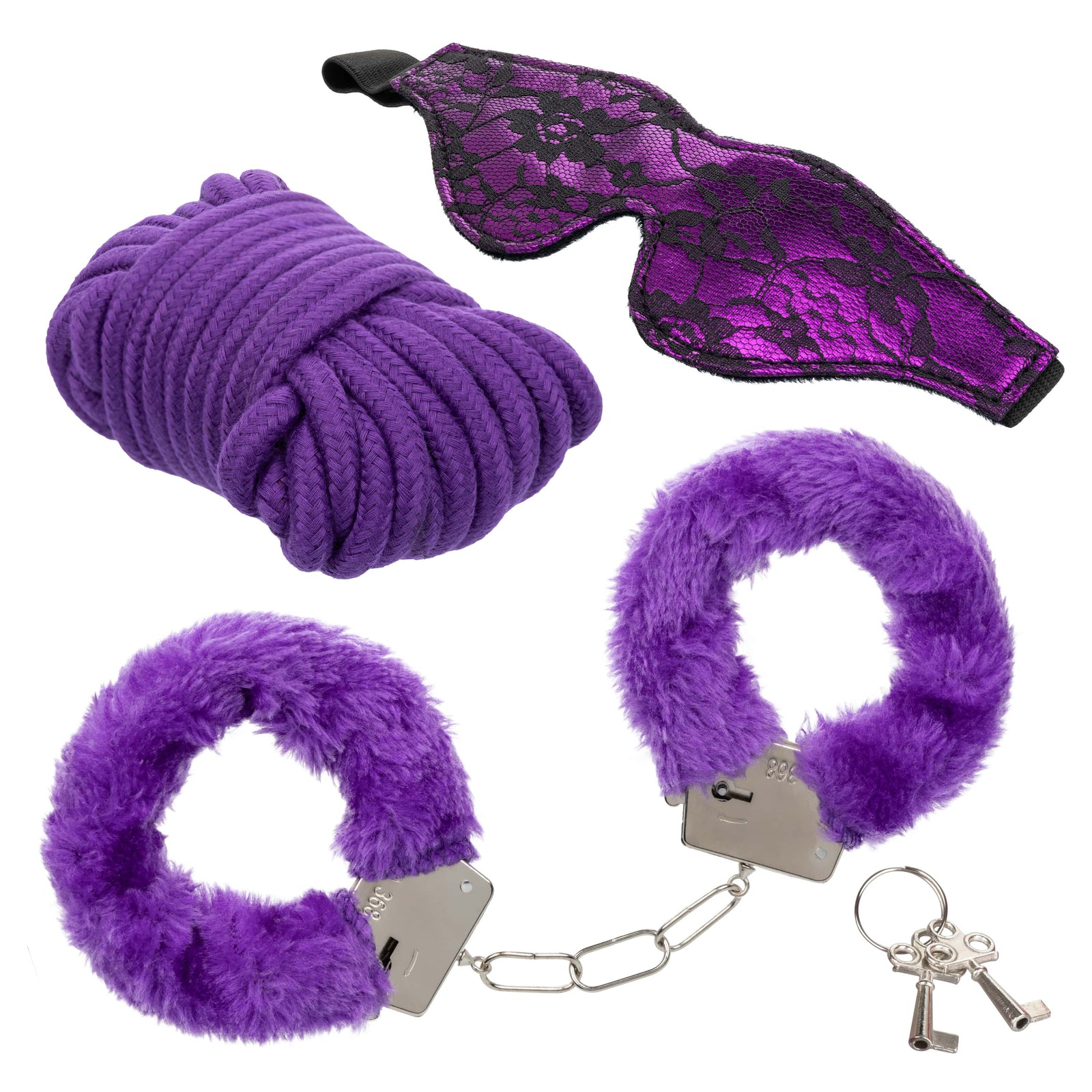 California Exotics - Pleasure Kits Indulgent Collection BDSM Set (Purple) CE2125 Durio.sg
