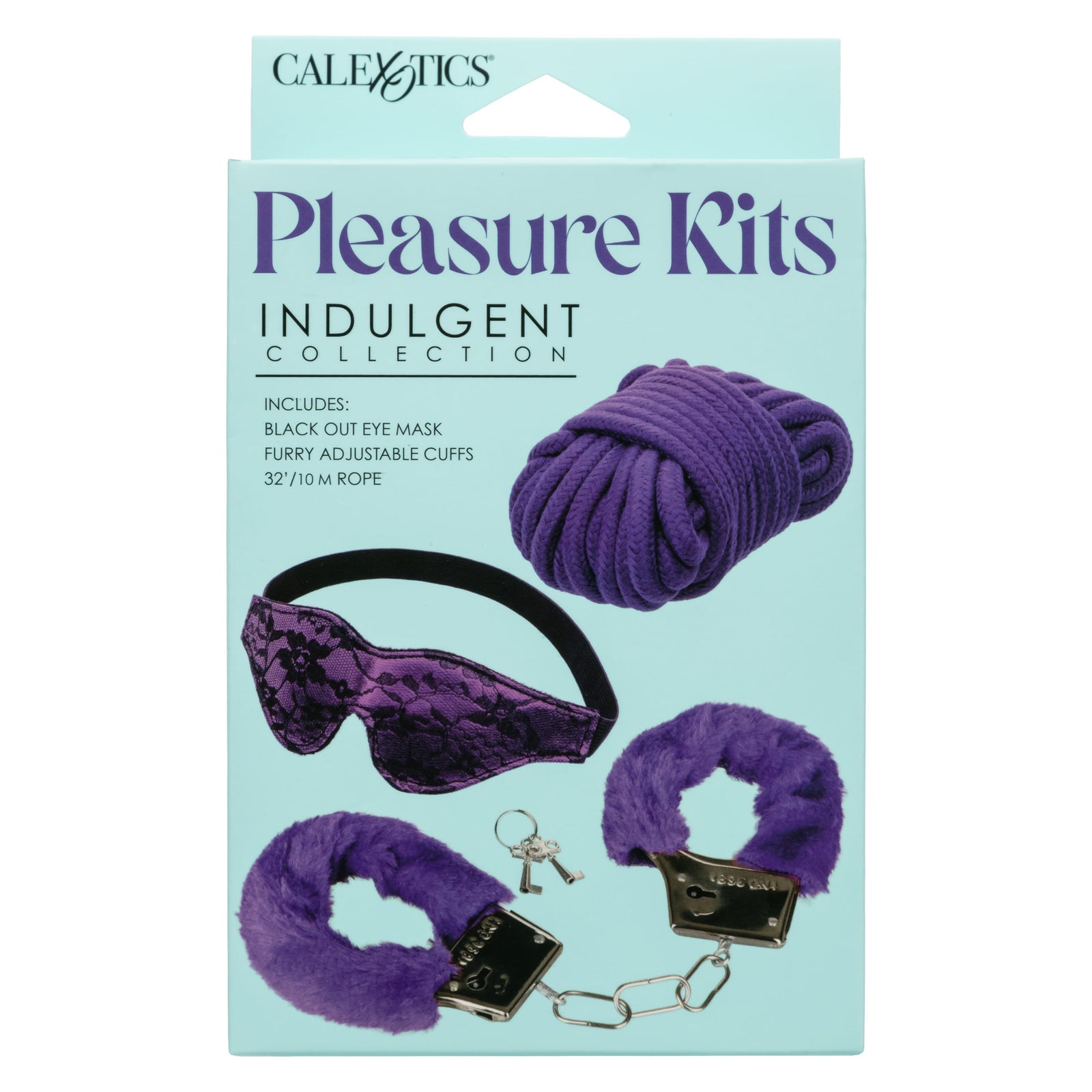 California Exotics - Pleasure Kits Indulgent Collection BDSM Set (Purple) CE2125 Durio.sg