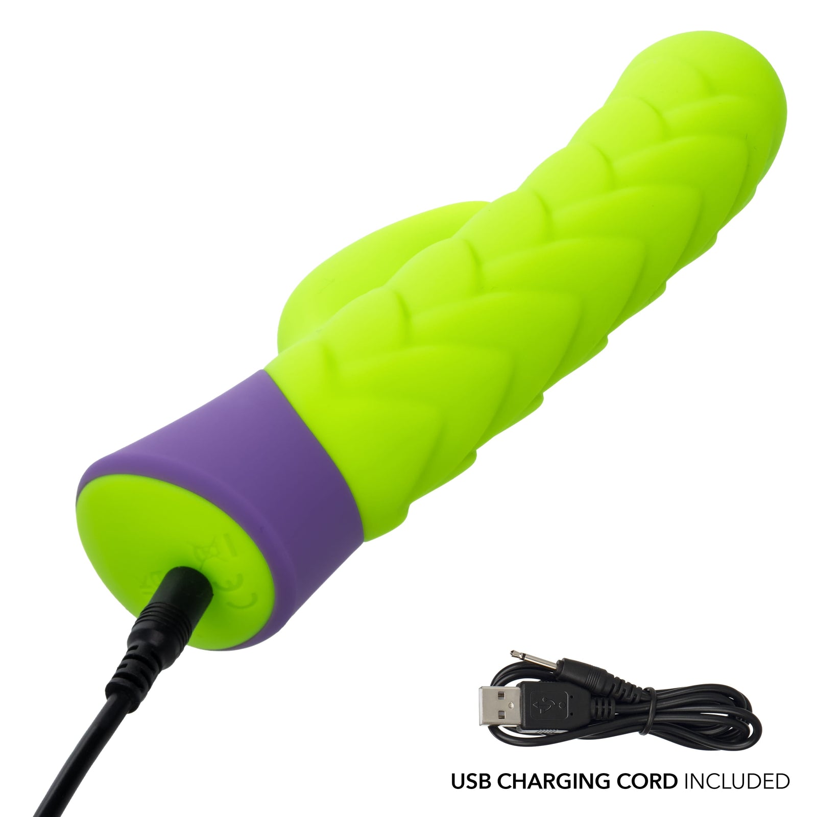 California Exotics - Rave Dragon G Rabbit Vibrator (Green) CE2112 Durio.sg