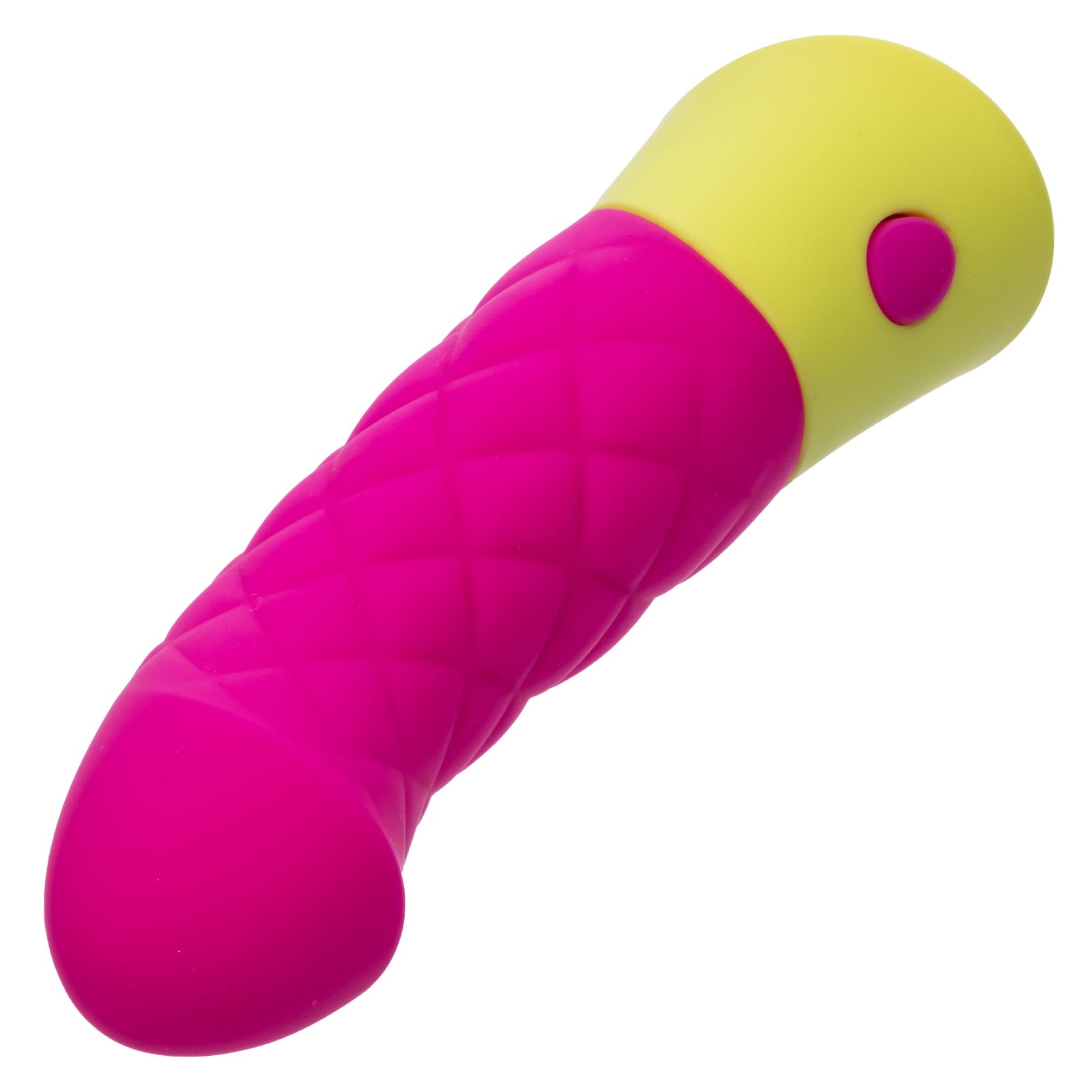 California Exotics - Rave Quilted G Spot Dildo (Pink) CE2116 Durio.sg
