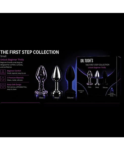 Dr. Tush's - First Step Beginner Anal Plug Training Set DT1004 Durio.sg