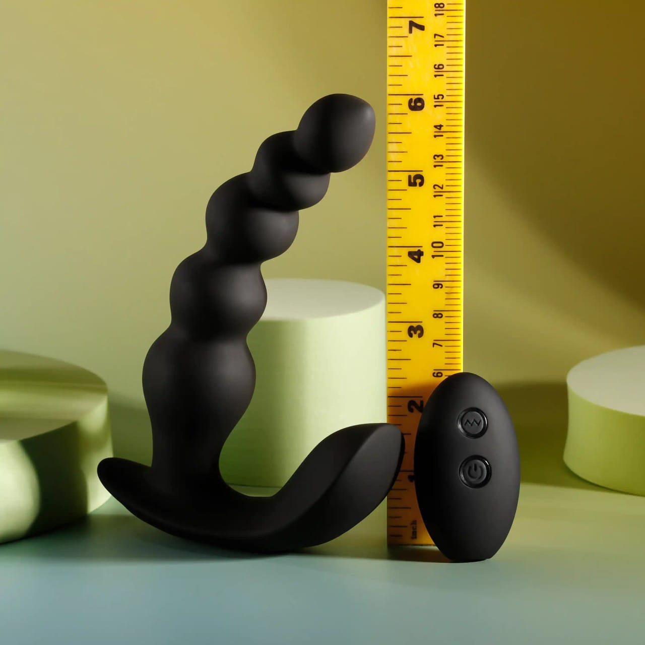 Evolved - Bead Me Up Remote-Controlled Vibrating Anal Beads (Black) EV1213 Durio.sg