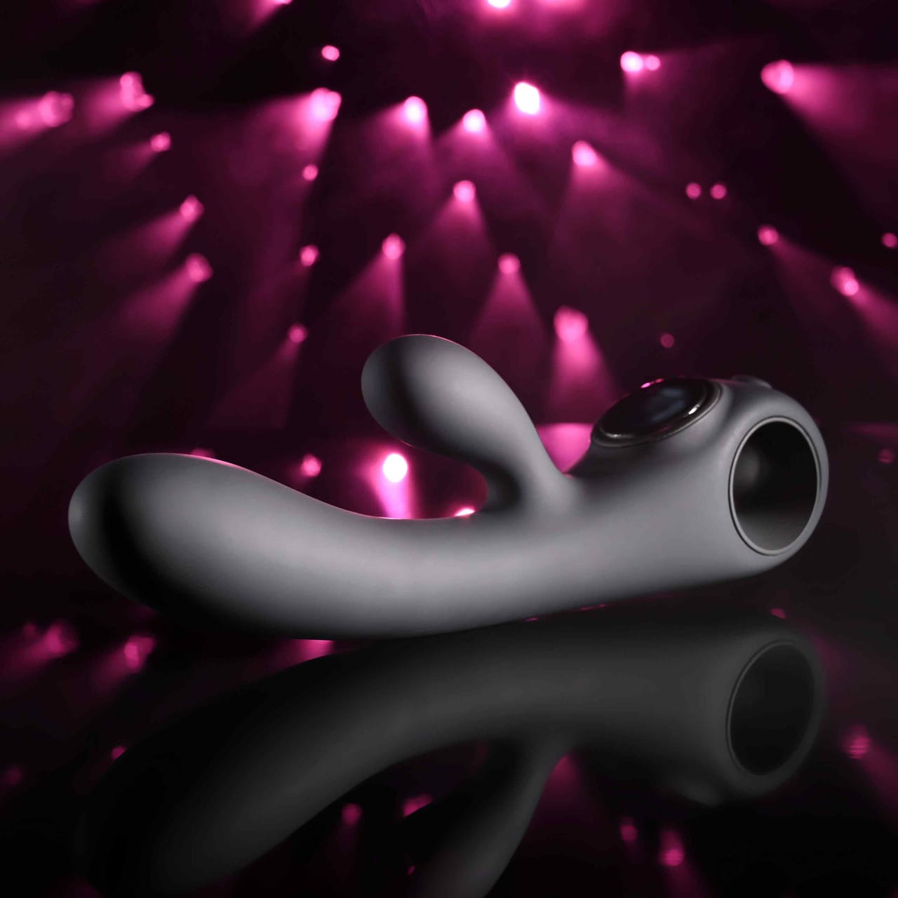 Evolved - Black Magic Rechargeable Dual-Stimulation Vibrator (Black) EV1218 Durio.sg