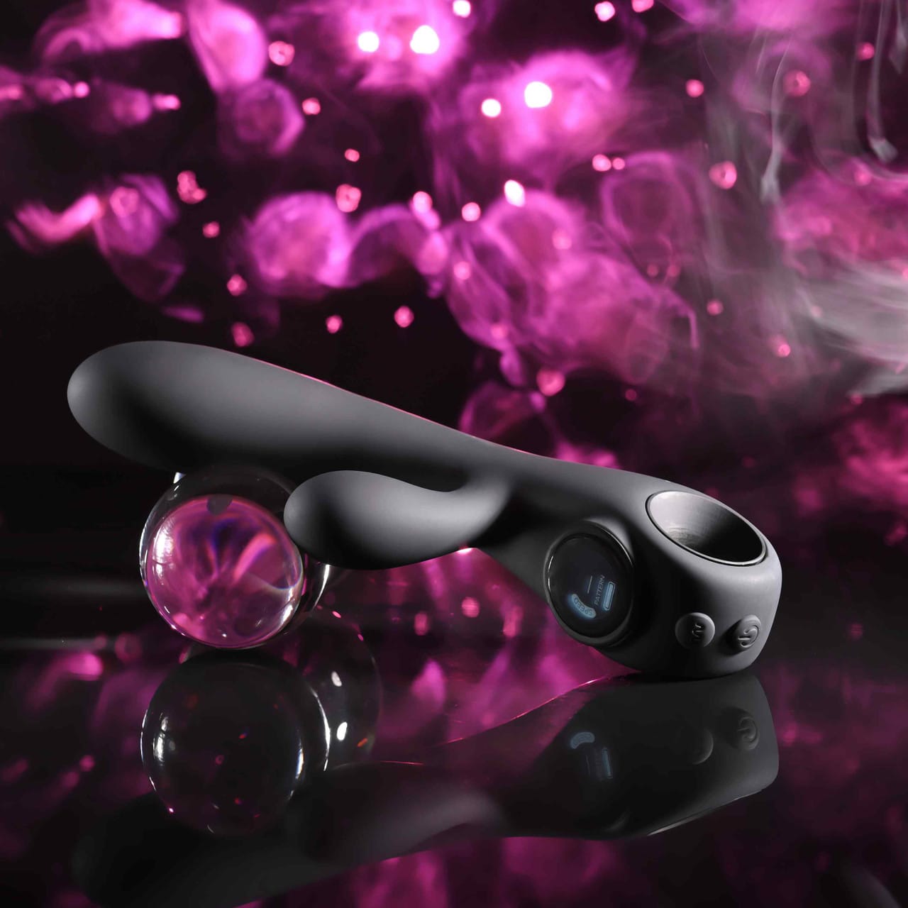 Evolved - Black Magic Rechargeable Dual-Stimulation Vibrator (Black) EV1218 Durio.sg