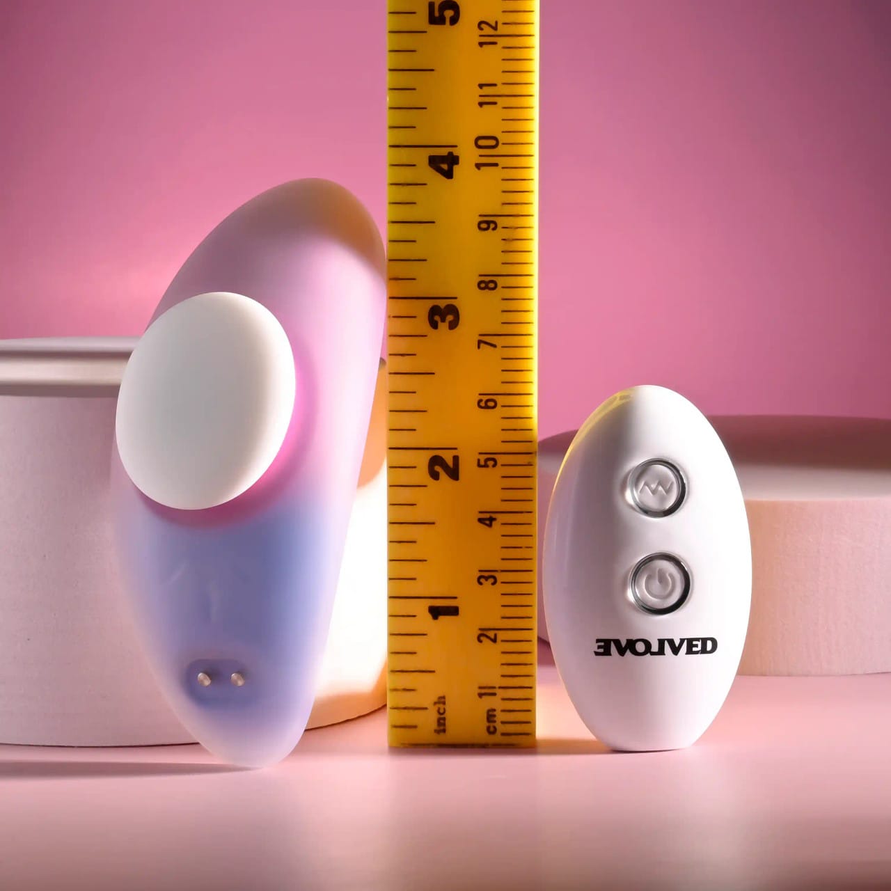 Evolved - Paradise Panty Remote-Controlled Wearable Vibrator (White) EV1211 Durio.sg
