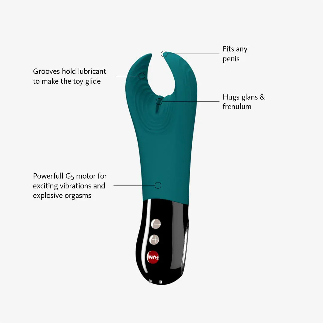 Fun Factory - Manta Soft Stroker Masturbator (Bottle Green) FF1201 Durio.sg