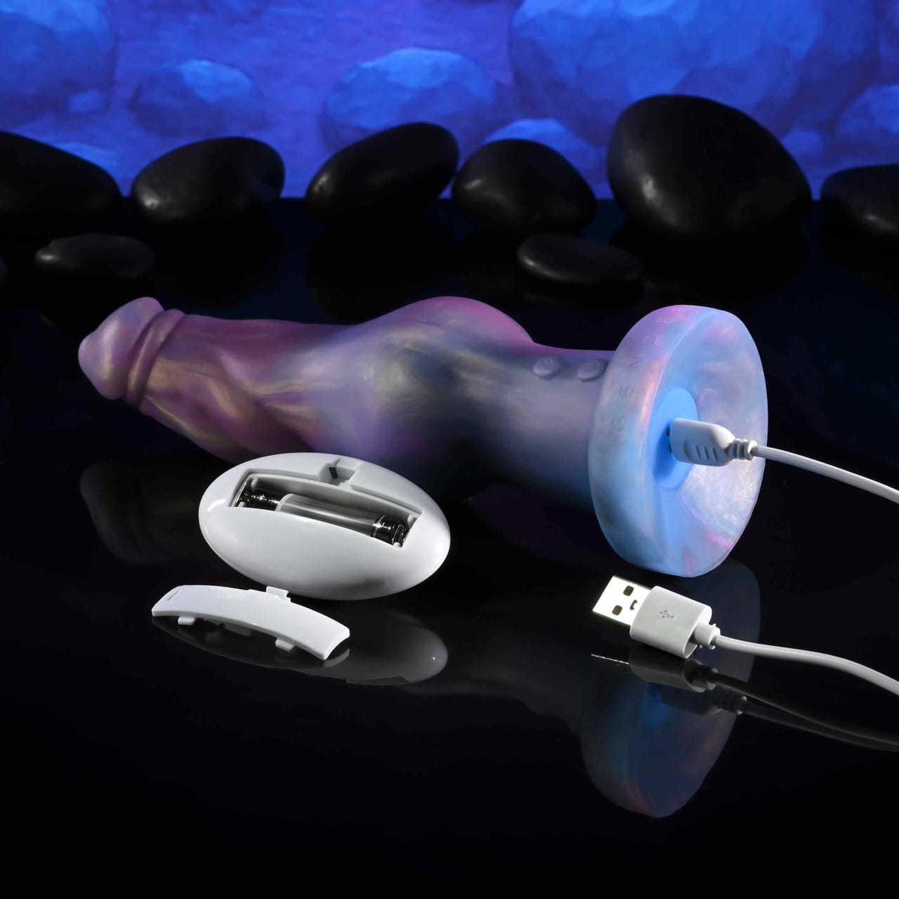 Gender X - Imaginary Friend Remote-Controlled Fantasy Dildo (Multi Colour) GX1002 Durio.sg