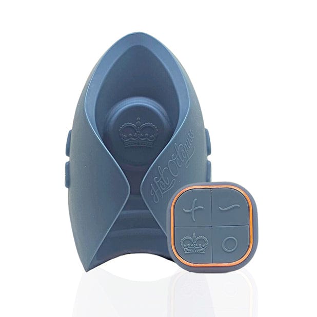 Hot Octopuss - Pulse Duo V4 Remote Control Soft Stroker Masturbator (Blue) HO1020 Durio.sg