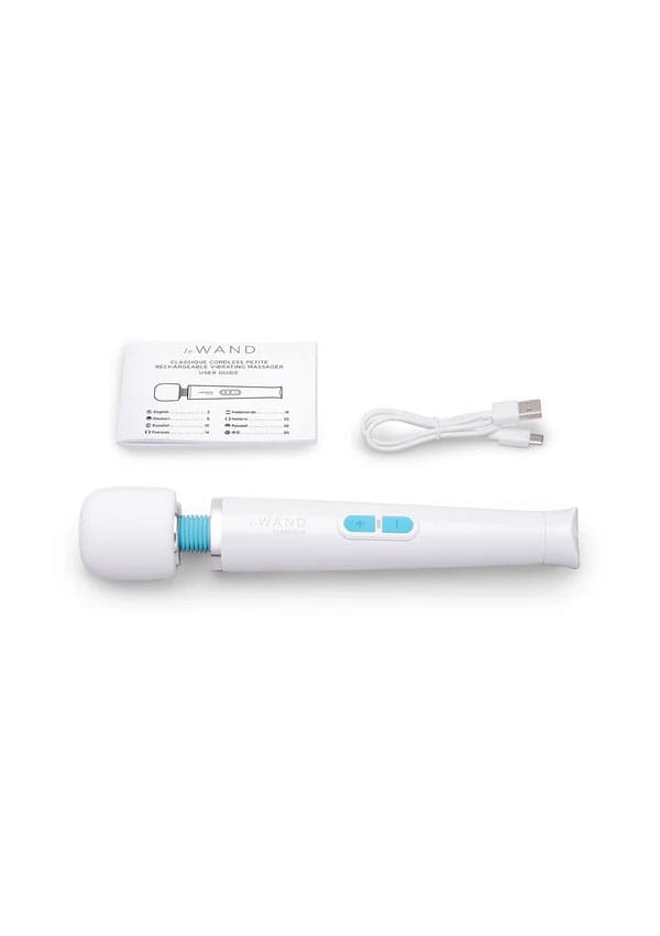 Le Wand - Classique Petite Wand Massager (White) LW1009 Durio.sg