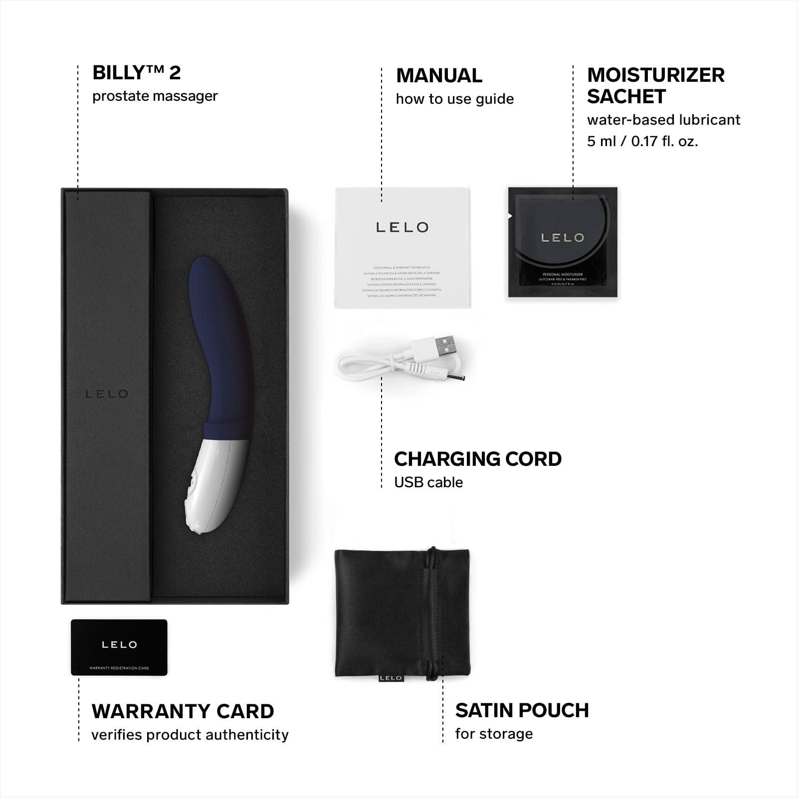 LELO - Billy 2 Prostate Massager Durio.sg