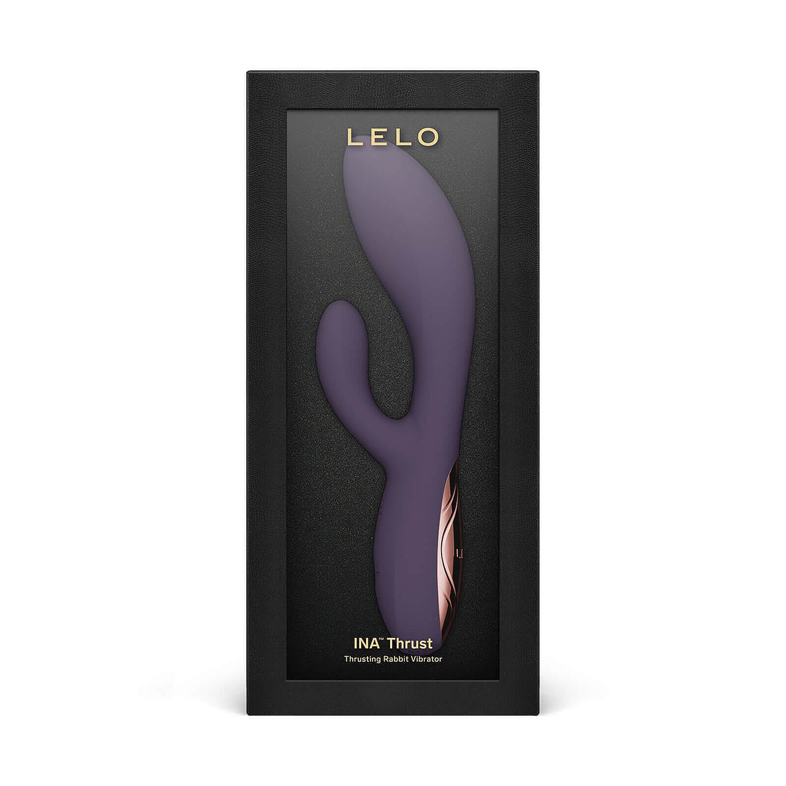 LELO - Ina Thrust App Controlled Thrusting Rabbit Vibrator LL1283 Durio.sg