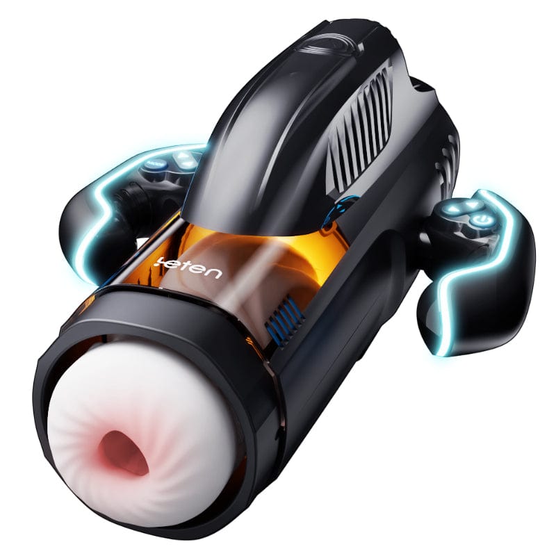 Leten - Bermuda Storm Automatic Thursting Sucking Heating Masturbator (Black) LET1035 Durio.sg