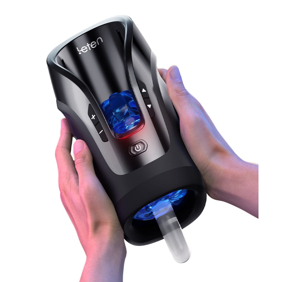 Leten - Cannon King Mini Automatic Thrusting Masturbator Luxury Edition (Black) LET1036 Durio.sg